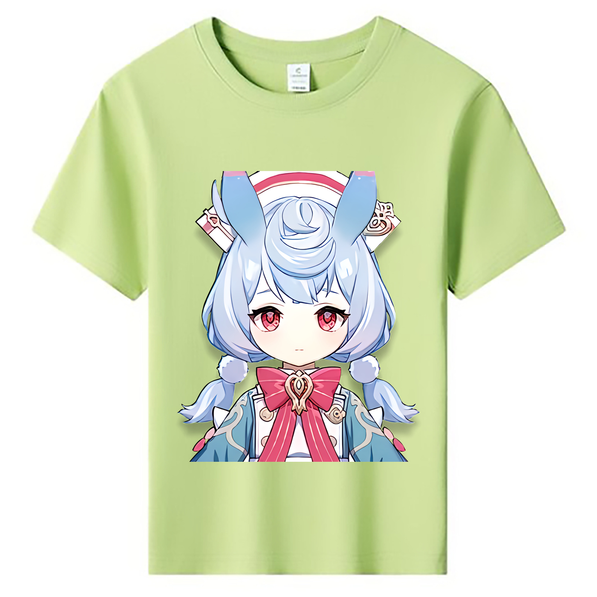げんし神 シゲウィン genshin Shigewin 綿100％キッズTシャツ（フロントプリント）